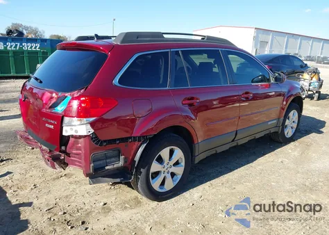 2012 Subaru Outback 2.5I Limited из США, поврежденный, VIN 4S4BRBKC5C3204227